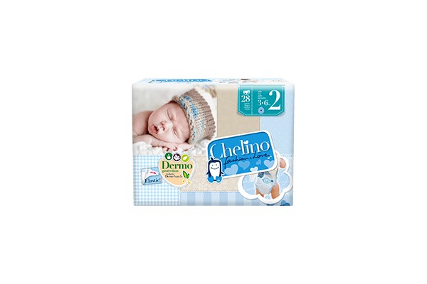 CHELINO FASHION&LOVE PAÑAL T2 (3-6KG)