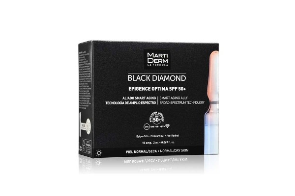 MARTIDERM BLACK DIAMOND EPIGENCE OPTIMA SPF 50+ 10 AMPOLLAS