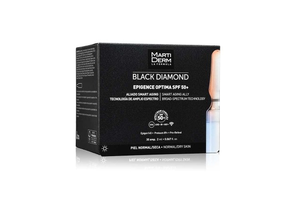 MARTIDERM BLACK DIAMOND EPIGENCE OPTIMA SPF 50+ 10 AMPOLLAS