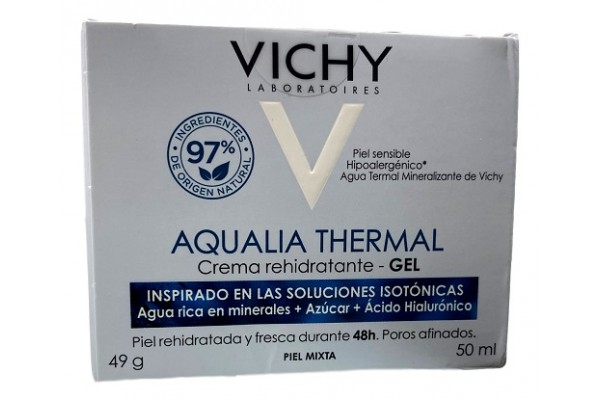 VICHY AQUALIA THERMAL CREMA REHIDRATANTE GEL TARRO 49G