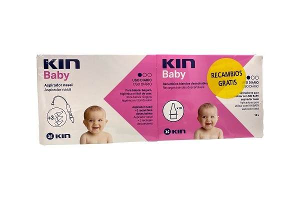 KIN BABY ASPIRADOR NASAL + 10 RECAMBIOS