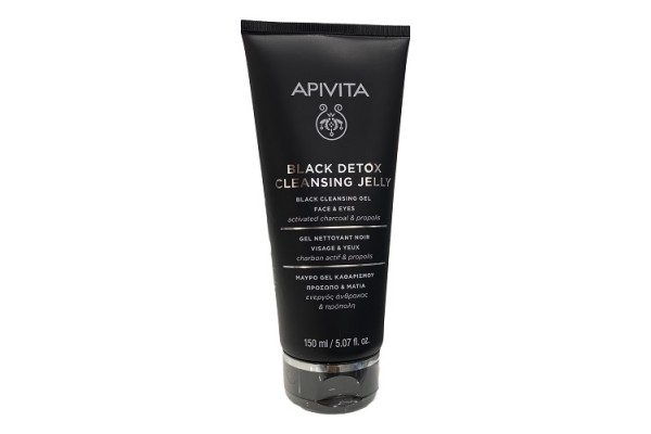 APIVITA BLACK DETOX CLEANSING JELLY 150 ML