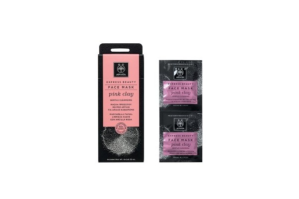 APIVITA EXPRESS BEAUTY FACE MASK PINK CLAY 2U