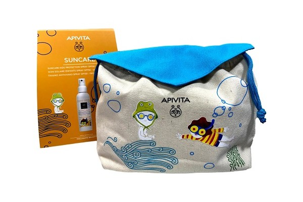 APIVITA SUNCARE KIDS SPRAY SPF50 + MOCHILA DE REGALO