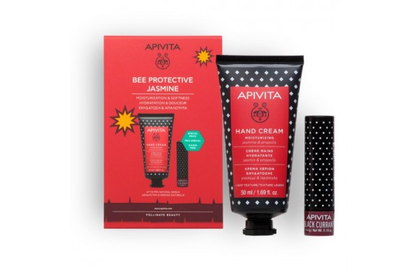 APIVITA GIFT IDEA: CREMA DE MANOS & BARRA DE LABIOS ECO-BIO