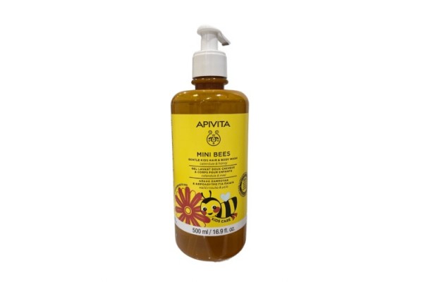 APIVITA KIDS GEL CABELLO Y CUERPO ECO PACK 500 ML