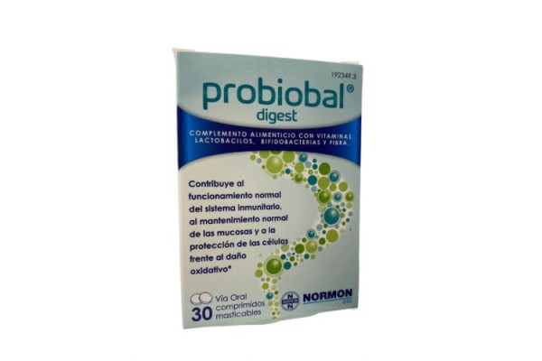 PROBIOBAL DIGEST 30 COMPRIMIDOS MASTICABLES