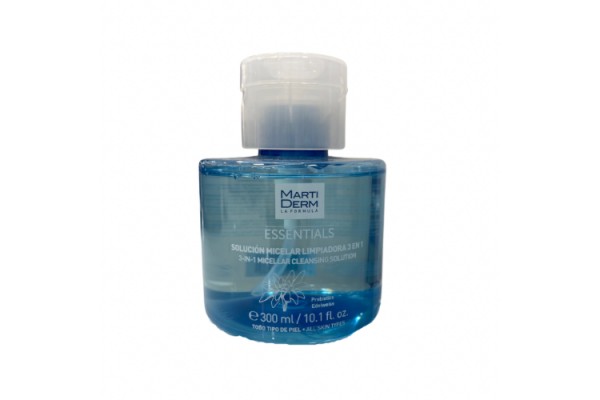 MARTIDERM SOLUCIÓN MICELAR LIMPIADORA 3EN1 300 ML