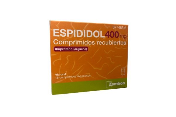 ESPIDIDOL 400 MG 18 COMPRIMIDOS