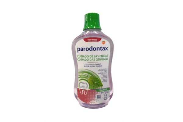 PARODONTAX COLUTORIO HERBAL CUIDADO ENCIAS 500 ML