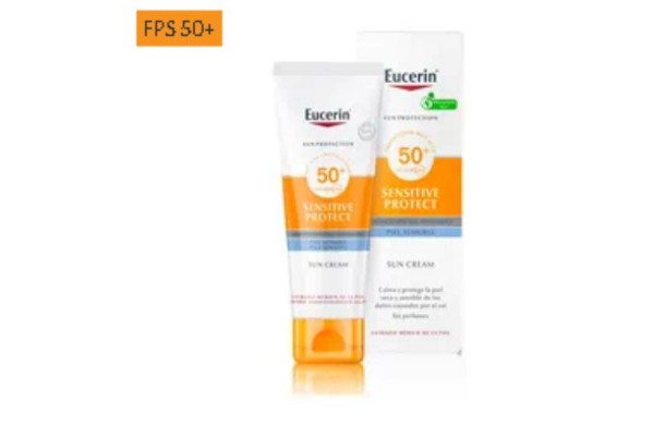 EUCERIN SUN SPF50+ PIEL SENSIBLE CREMA 50 ML