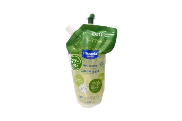 MUSTELA BIO GEL LAVANTE + REFILL ECO 400 ML
