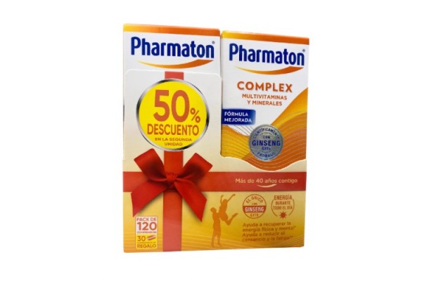 PHARMATON COMPLEX 60 COMP + 60 COMP 50% GRATIS