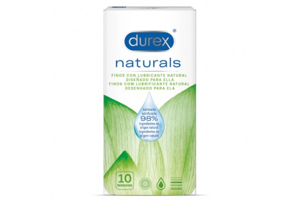DUREX NATURALS 10 PRESERVATIVOS