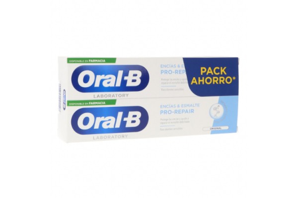 ORAL-B REPAIR ENCIAS & ESMALTE PACK AHORRO 2X100 ML