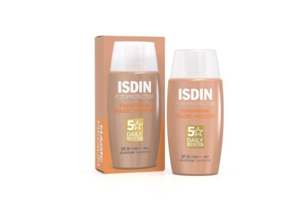 ISDIN FOTOPROTECTOR FUSION WATER SPF50 COLOR BRONZE 50 ML