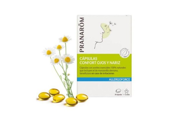 PRANAROM ALLERGOFORCE CONFORT OJOS Y NARIZ 30 CÁPSULAS