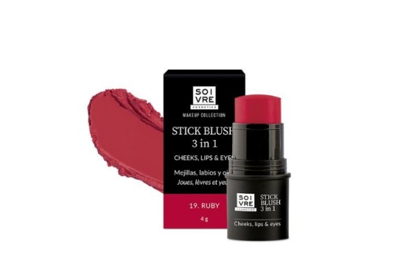 SOIVRE STICK BLUSH 3 EN 1 4G