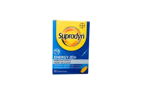 SUPRADYN ENERGY 50+ 30 COMPRIMIDOS