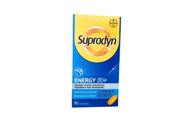 SUPRADYN ENERGY 50+ 90 COMPRIMIDOS