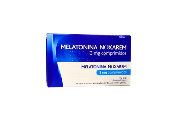 MELATONINA NOXAREM 3 MG 10 COMPRIMIDOS