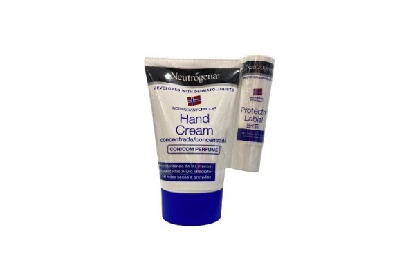 NEUTROGENA PACK CREMA MANOS + LABIAL