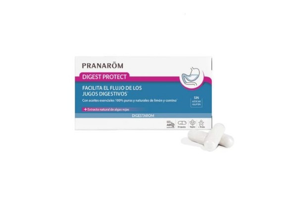 PRANAROM DIGEST PROTECT 30 CÁPSULAS