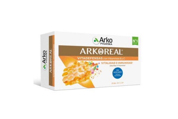 ARKOREAL VITADEFENSAS 1000 MG 20 AMPOLLAS