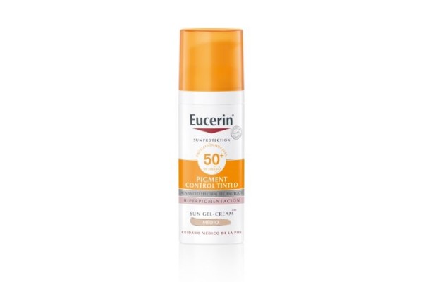 EUCERIN SUN PIGMENT CONTROL COLOR MEDIO SPF50+ 50 ML