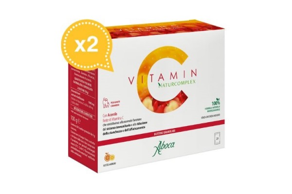 ABOCA VITAMIN C NATURCOMPLEX DUPLO 2X20 SOBRES