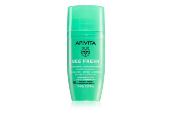 APIVITA BEE FRESH DESODORANT ROLL-ON 24H 50 ML