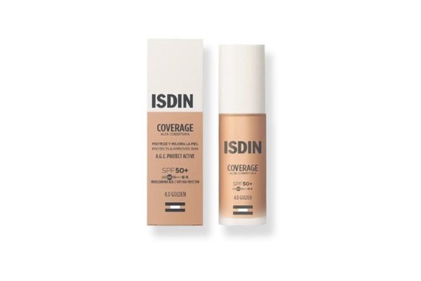 ISDINCEUTICS COVERAGE SPF50+ 4.0 GOLDEN