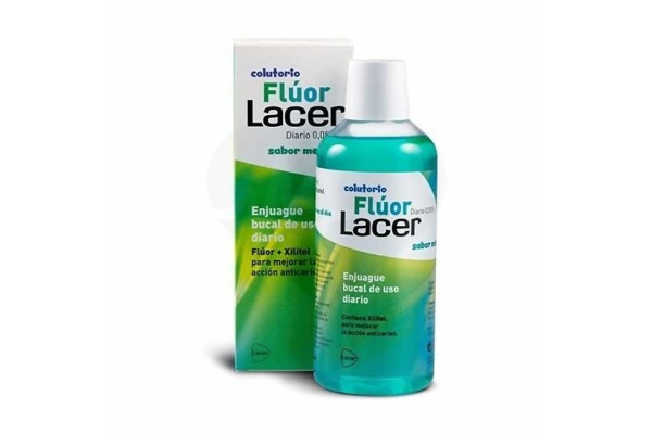 LACER COLUTORIO FLÚOR DIARIO FRESA 500 ML