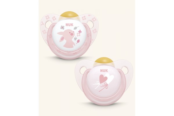 CHUPETE CLASSIC NUK ROSE & BLUE LATEX