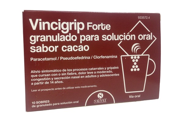 VINCIGRIP FORTE 10 SOBRES CACAO