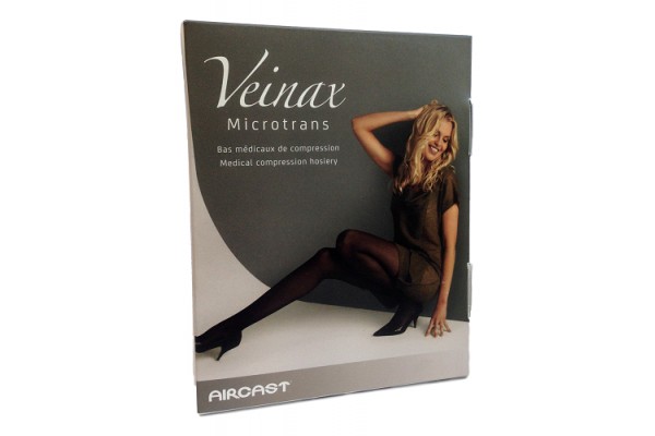 VEINAX MICROTRANS CALCETIN CLASE 2 NEGRO LARGO TALLA 3