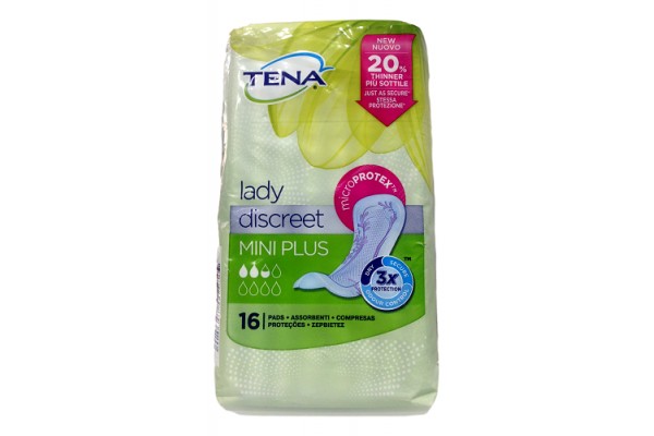 TENA LADY NORMAL 3 GOTAS 24 COMPRESAS